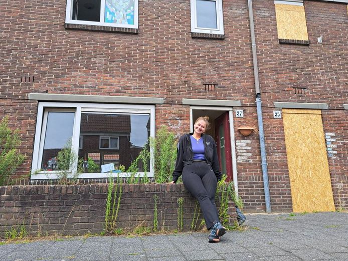 Roos, bewoner van de Schaapherderstraat en omg. Foto indebuurt