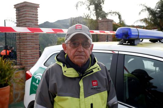 Rafael Galvez (65), het hoofd van de reddingsoperatie. 