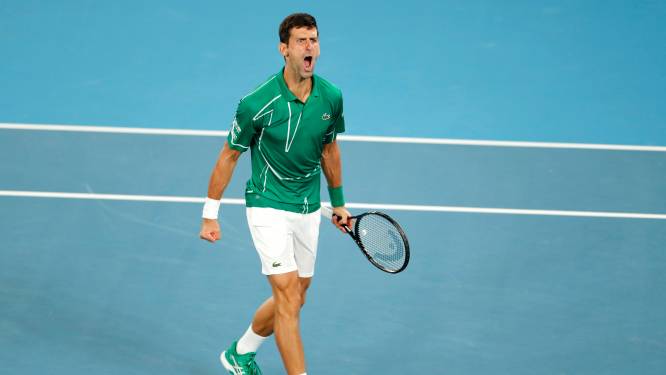 Djokovic voor achtste keer in finale na simpele zege op Federer