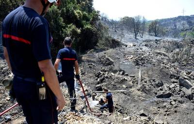 Incendie dans le Gard: 250 hectares brûlés et 170 personnes évacuées