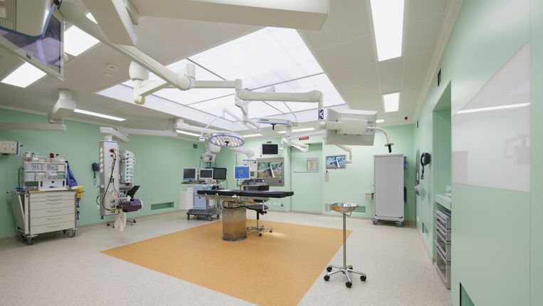 Een operatiekamer van het AMC. Beeld AMC