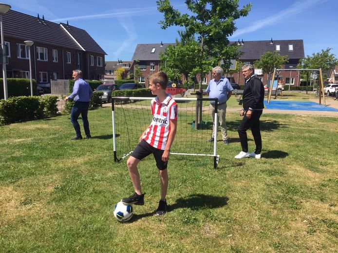 Luuk van der Laar (13) heeft eindelijk zijn doeltjes