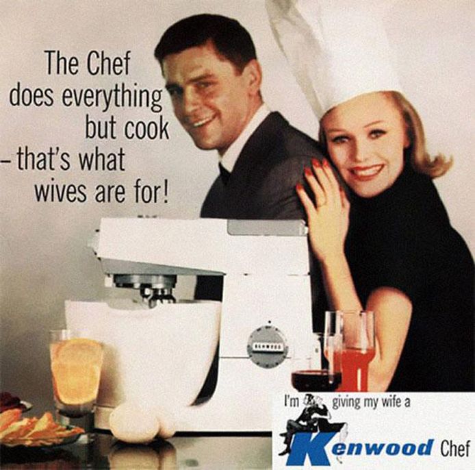 "De chef doet alles, behalve koken. Daar dienen vrouwen voor".