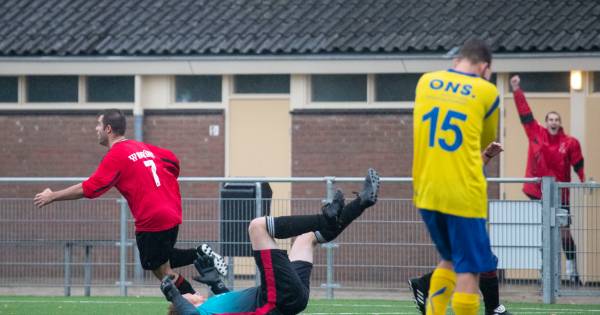 Duel EMM - Harskamp gestaakt door slecht weer in Randwijk