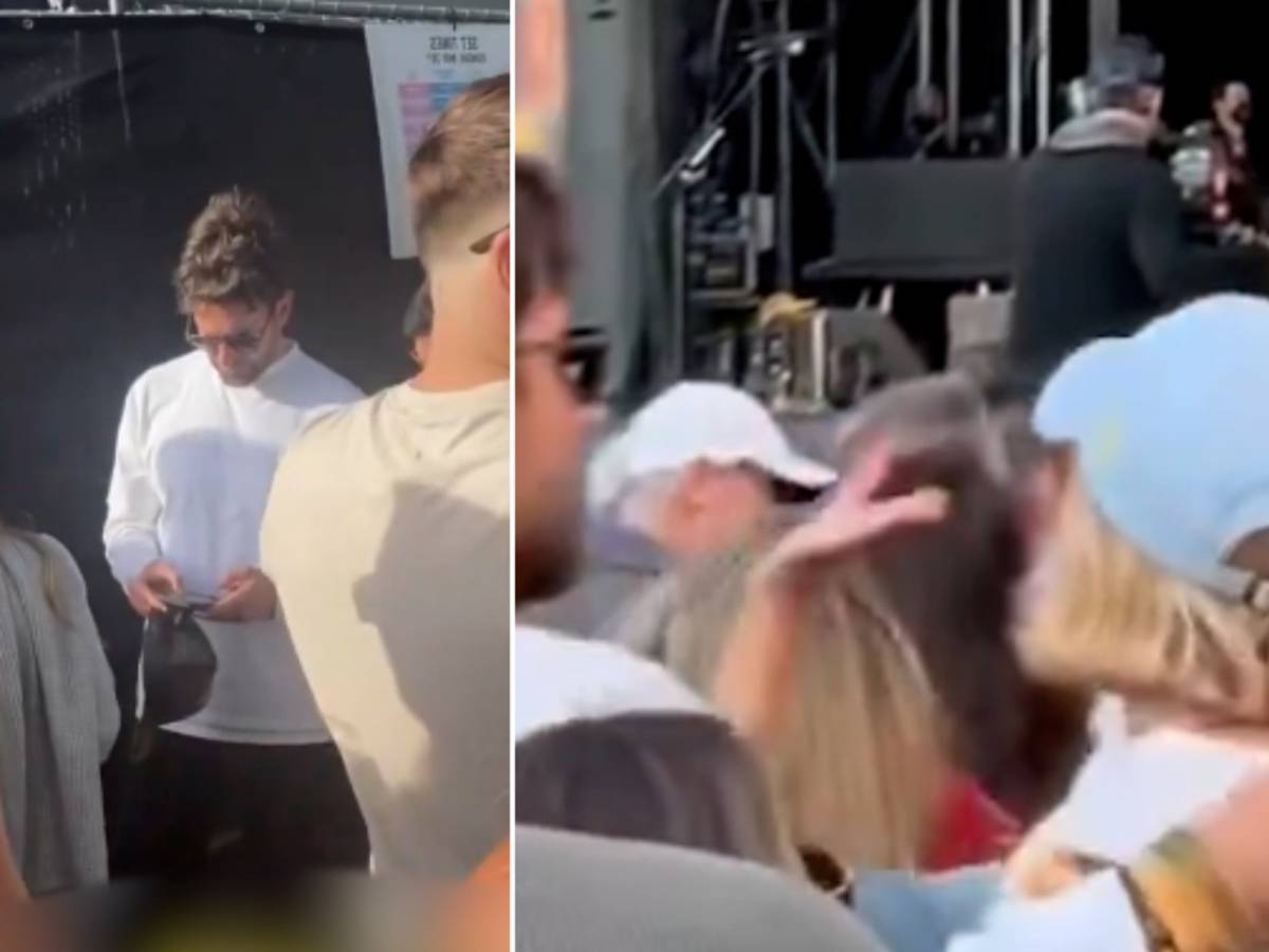 Bradley Cooper en Gigi Hadid gespot op festival