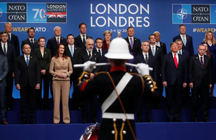 De 29 lidstaten van de NAVO hebben op de bijeenkomst in Londen, ondanks de grote mate van onenigheid voor aanvang van de minitop, een gezamenlijke verklaring bereikt.