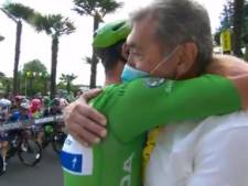 “D'une légende à une autre”: la superbe accolade entre Eddy Merckx et Mark Cavendish