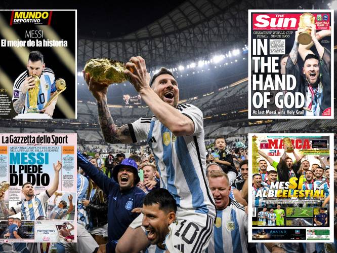 “De voet van God” en “Eindelijk die Heilige Graal”: lyrische wereldpers kroont Lionel Messi tot de beste aller tijden na WK-triomf