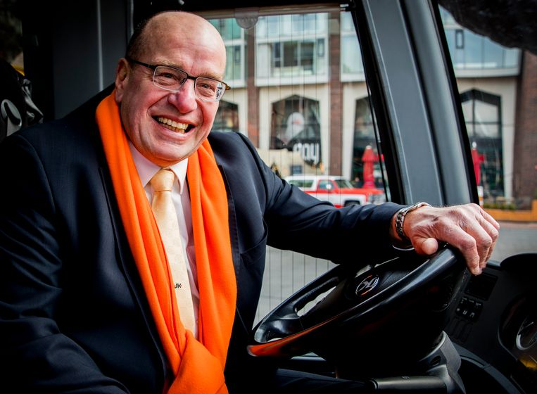 Na zijn politieke carrière werkte Fred Teeven als buschauffeur. Inmiddels is hij lobbyist bij lobbykantoor Meines Holla & Partners. Beeld Remko de Waal / ANP