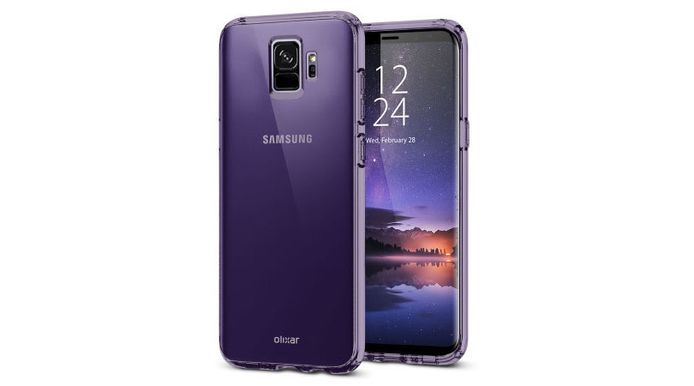 Dit zou de Galaxy S9 zijn in een hoesje.