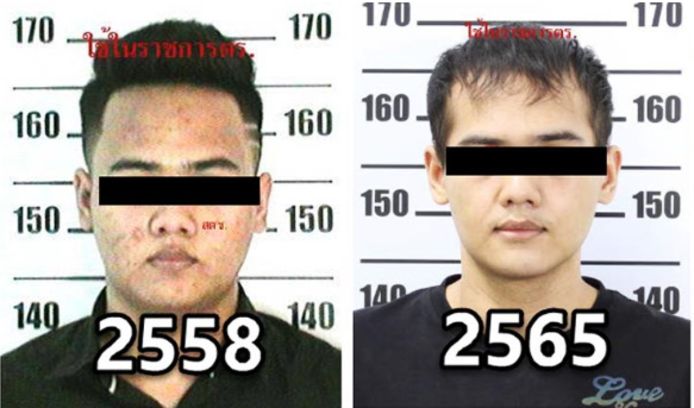 Sawangjaeng kon de politie drie maanden ontlopen door transformerende plastische chirurgie.