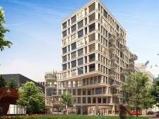 Bouw van de gedraaide toren Upstairs in Paleiskwartier officieel van start