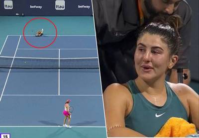 KIJK. “Zo’n pijn heb ik nog nooit gevoeld”: tennisster Andreescu schreeuwt het uit nadat ze zich lelijk blesseert