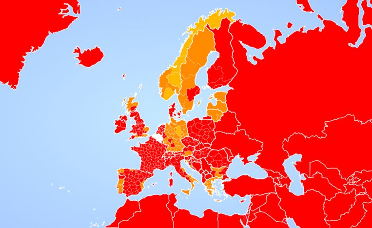 Nieuw reisadvies: Frankrijk wordt volledig rode zone | De ...