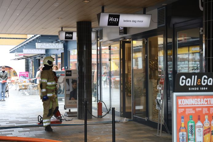 Brand in kapsalon.