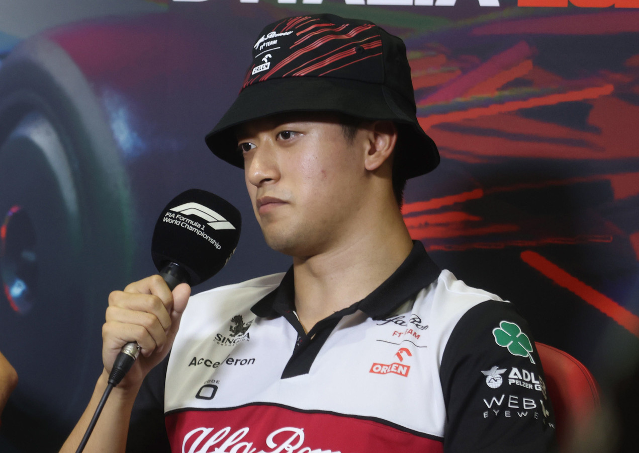Zhou Guanyu ook volgend jaar in de Formule 1, Alfa Romeo houdt