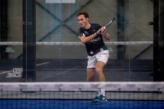 Sten Richters begint deze week als nummer 1 van Nederland aan het NK padel.