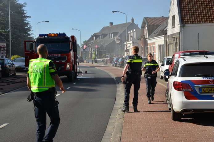 Woningbrand aan Ulvenhoutselaan in Breda.
