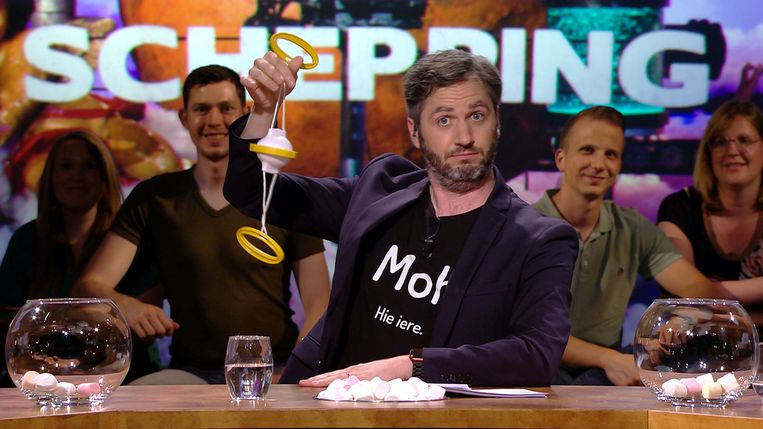 Scheire en de Schepping - SHOW (BE, 2021) - generic - s04 - caption: Lieven Scheire Beeld SBS