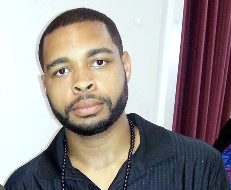 Micah Johnson, de man die donderdag het vuur opende op de politie in Dallas. Beeld REUTERS