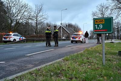 Vrouw geschept bij oversteken N395 bij Diessen