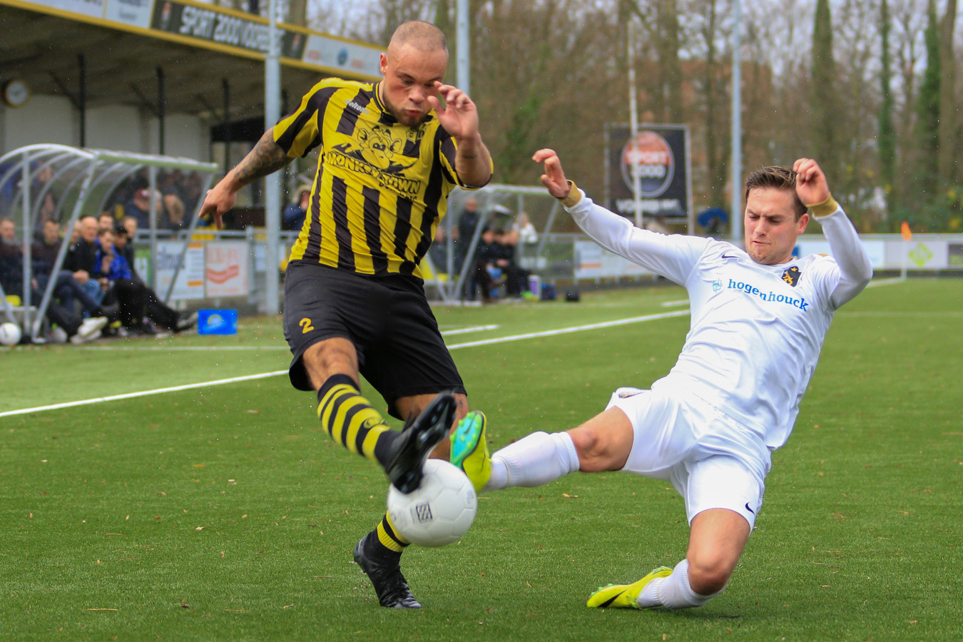 HVV was op weg naar monsterscore, maar laat tegen het einde teugels