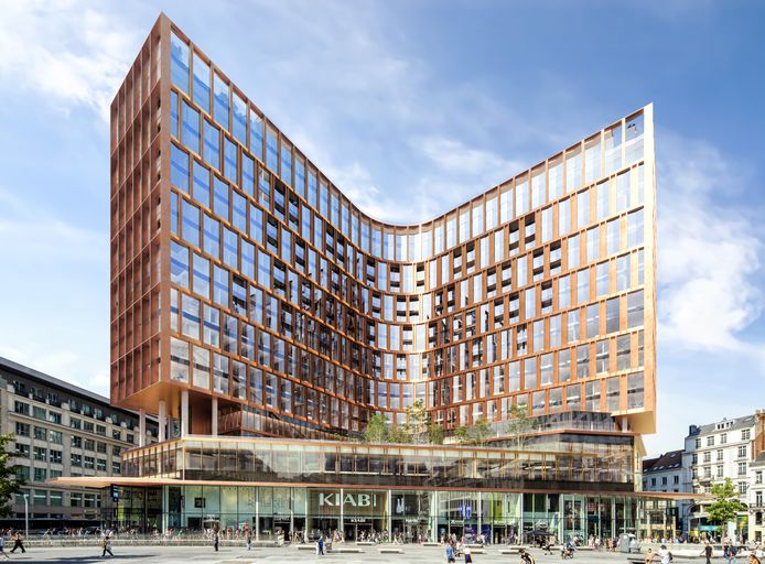 Brand tijdens bouw nieuw OXY-project in Brussel: geen gewonden ...