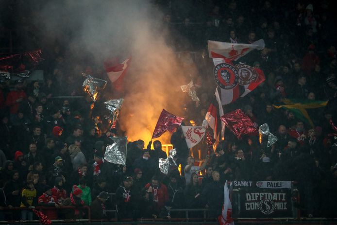 Standard Luik-supporters.