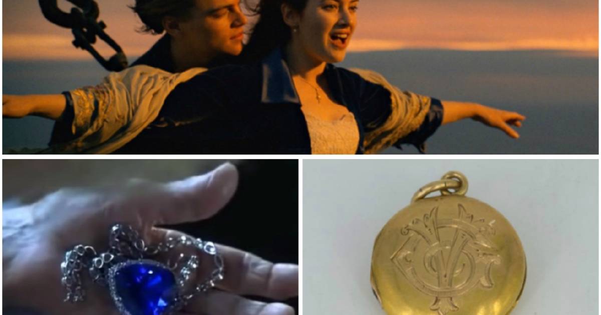 Hartverscheurend Medaillon Op Bodem Van De Zee Onthult Waargebeurd Titanic Liefdesverhaal Film Hln Be