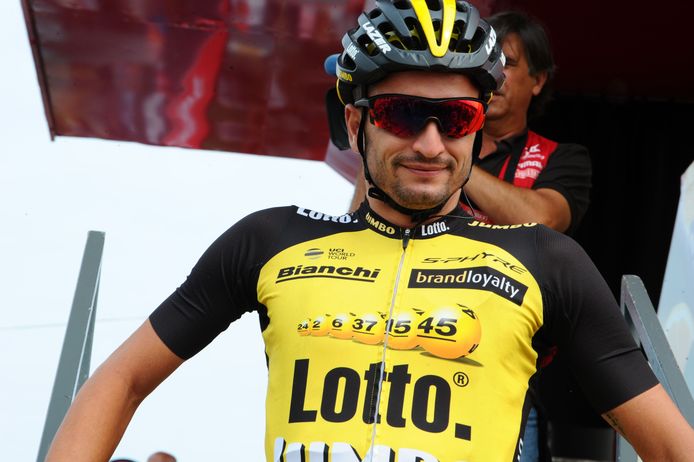 Juan José Lobato in 2017, toen hij nog renner was van LottoNL-Jumbo.