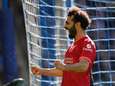 Liverpool voert druk op Manchester City verder op na jubileumtreffer Salah 
