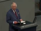 Koning Charles speecht in het Duits voor parlement