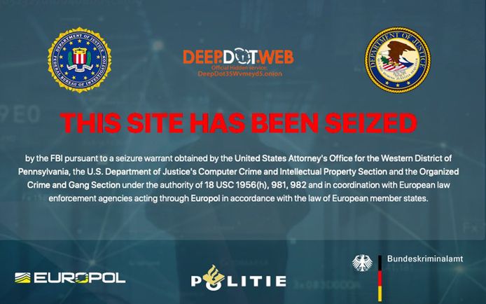 Deep Dot Web is overgenomen door het FBI.