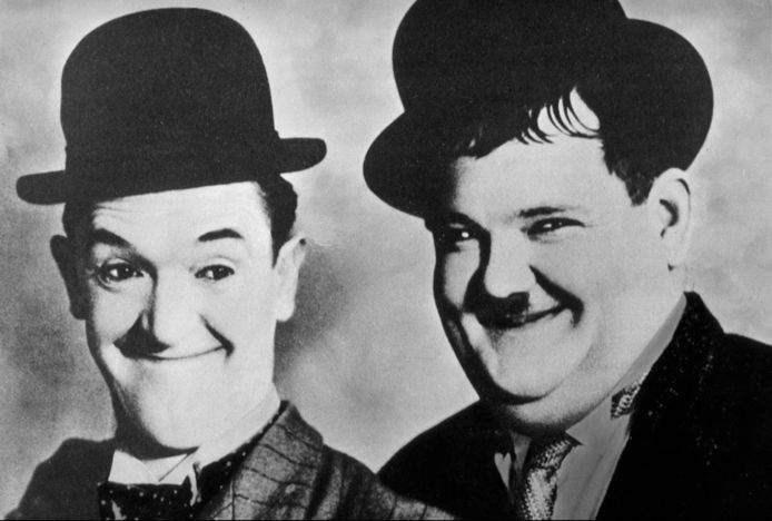 Stan Laurel en Oliver Hardy