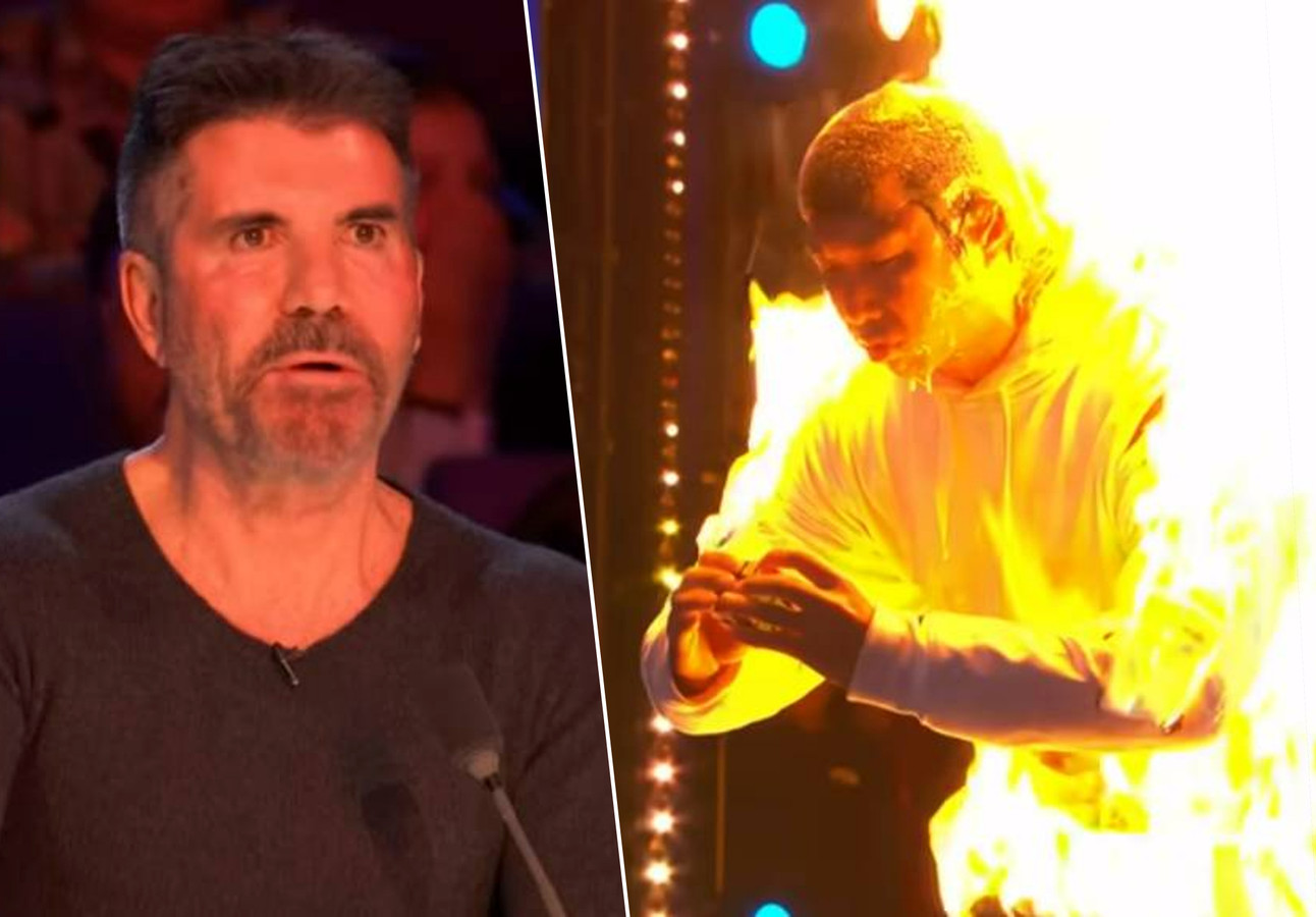 KIJK. Levensgevaarlijke stunt in 'Britain's Got Talent' kandidaat lost