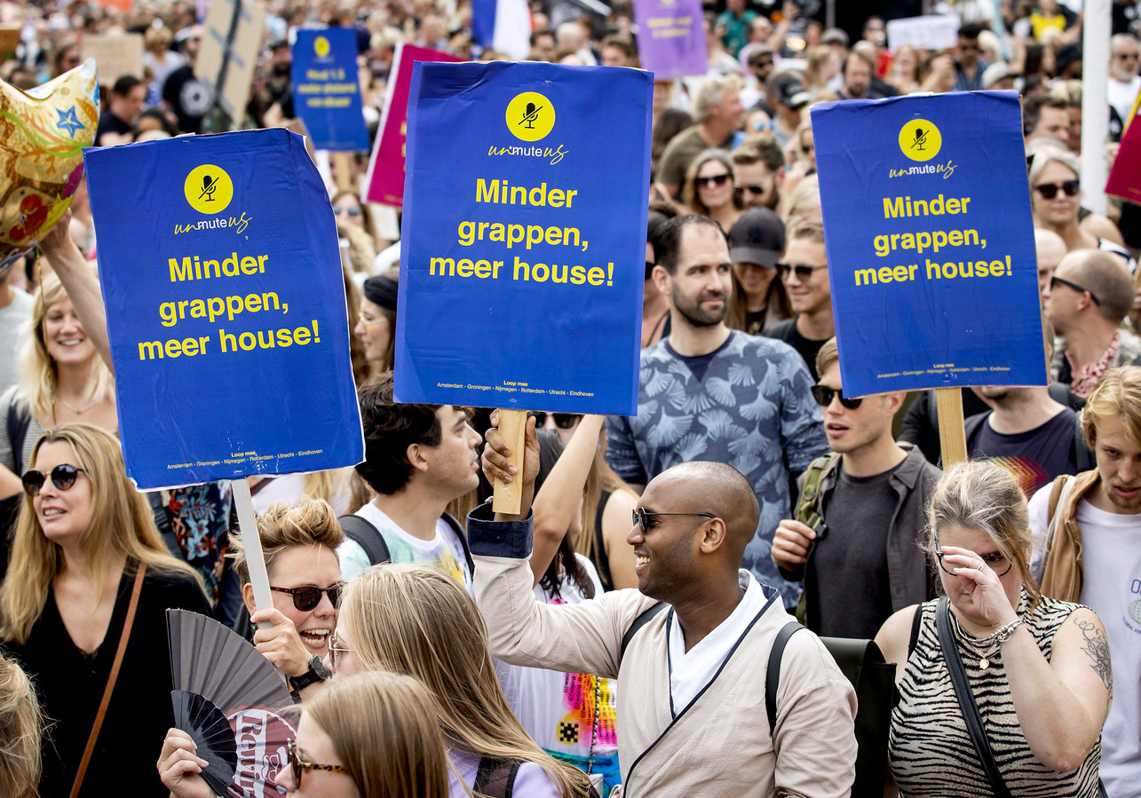 Protestmars van Unmute Us.