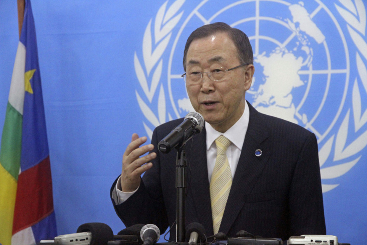 Ban Ki-moon Beeld ap