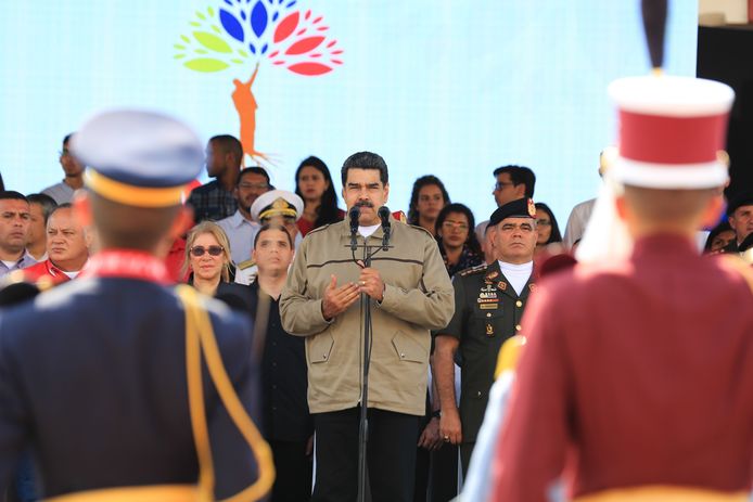 De Venezolaanse president Nicolás Maduro.