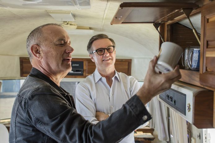 Tom Hanks ha completamente configurato Airstream a suo piacimento.