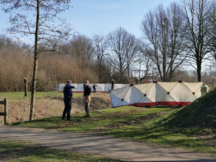 De reconstructie zal plaatsvinden in het park waar David Polfliet om het leven werd gebracht.