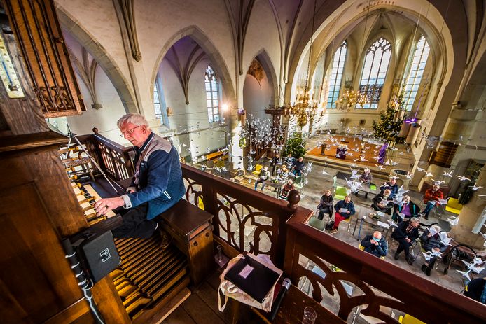 Marktconcert in Eibergen met organist Ad Krijger.