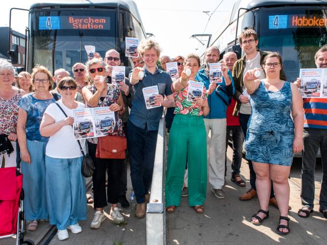 “We hebben een eitje te pellen met De Lijn en stadsbestuur”: PVDA voert actie voor meer pendelbussen in Hoboken