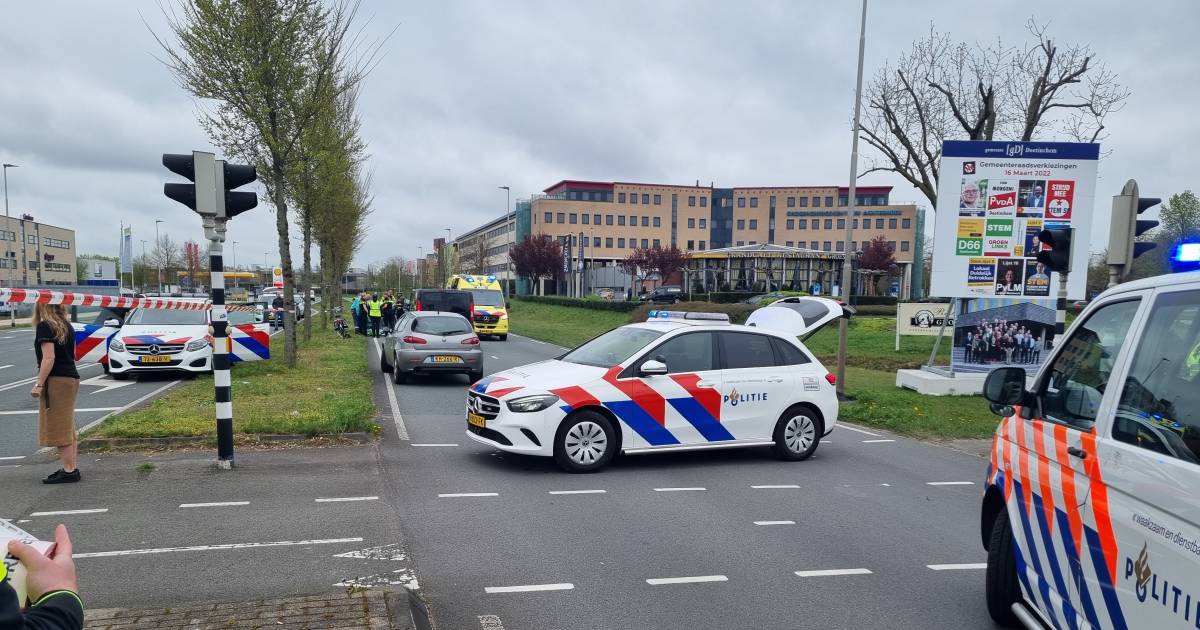 Fietser overleden bij ongeluk op invalsweg in Doetinchem.