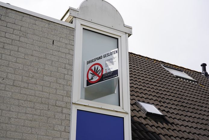 Drugspand aan de Aarnouts Drostdreef in Goirle voor drie maanden gesloten