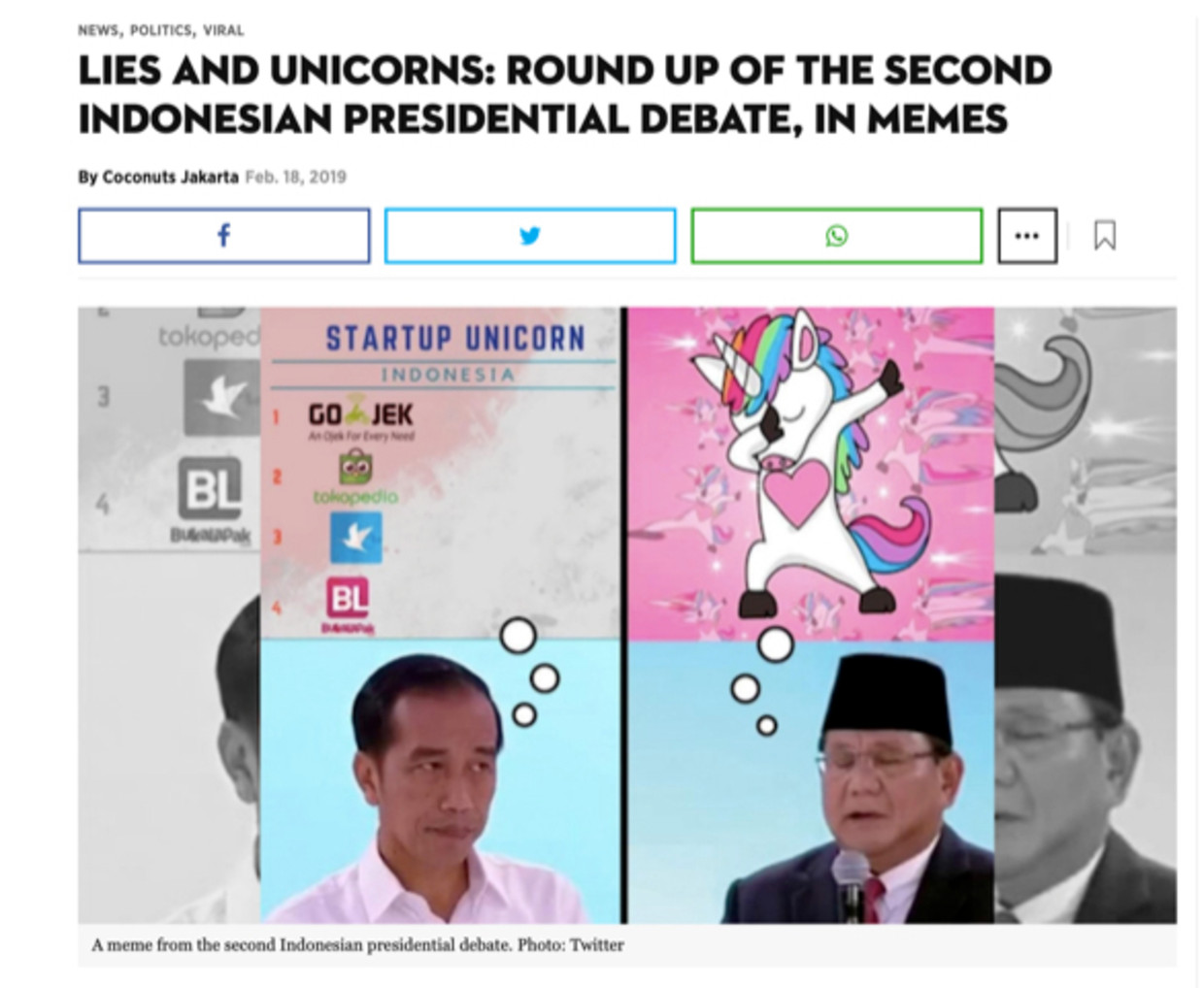 ‘Hoax dan fitnah’ memperburuk kampanye pemilu Presiden Jokowi