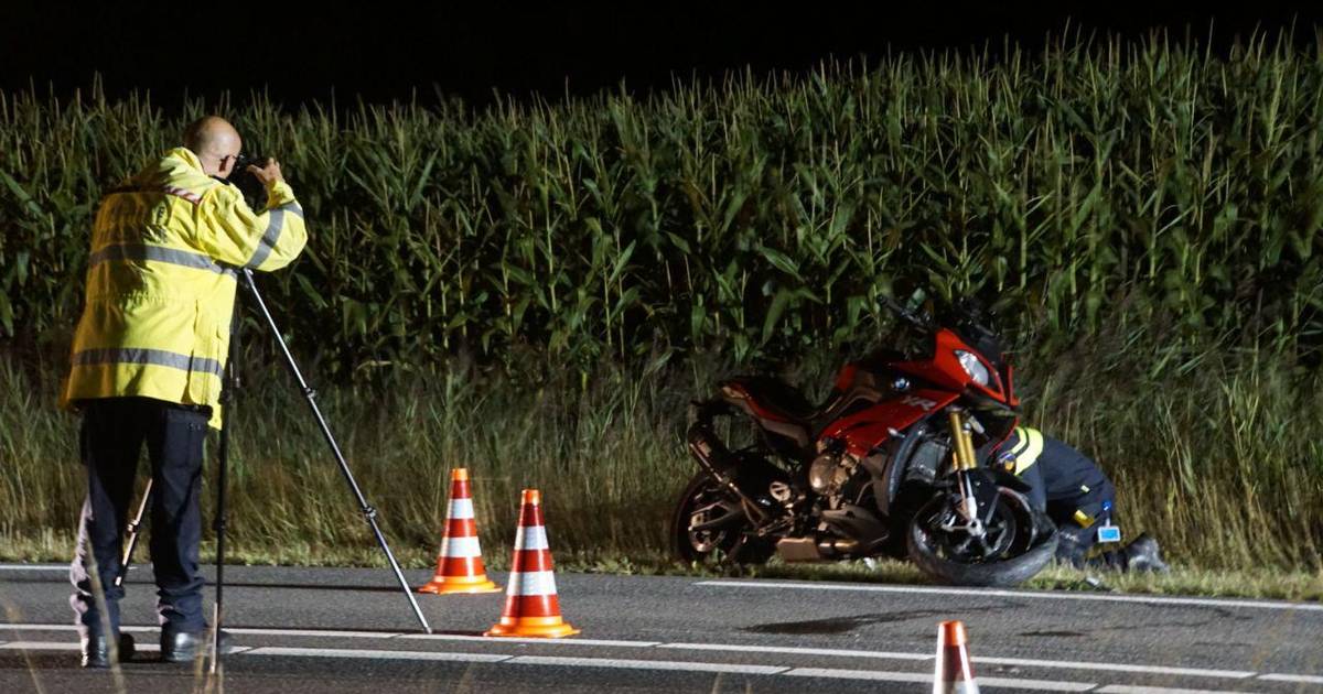 Motorrijder overleden bij ongeluk op N331 in Vollenhove.