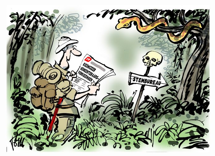 Foto ter illustratie.