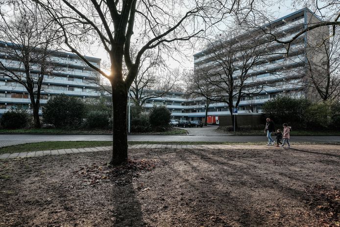 Flats in de wijk Overstegen in Doetinchem. Archieffoto: Jan Ruland van den Brink