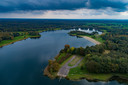 Bussloo vanuit de lucht.