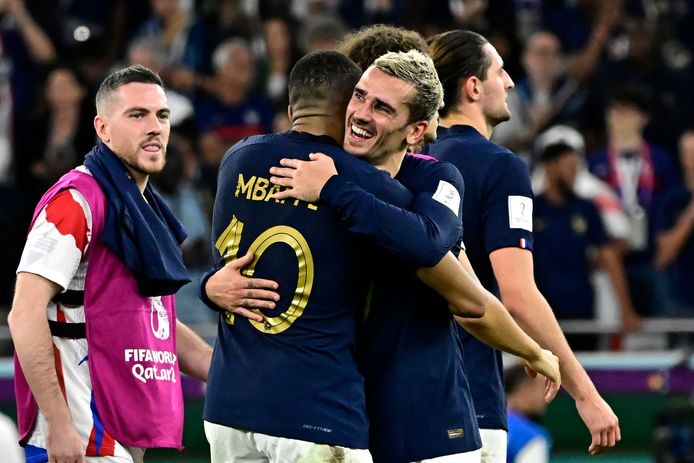 Kylian Mbappé en Antoine Griezmann.